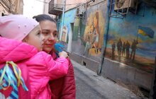 Фото 7: У Львові відкрили 30-метровий мурал, присвячений Маріуполю