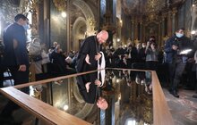 Фото 26: В Гарнізонному храмі урочисто відкрили відреставровані фрески центрального склепіння