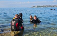 Фото 1: Майже 30 українських ветеранів опанували дайвінг завдяки спільному україно-хорватському проєкту