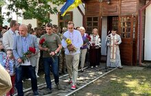 Фото 8: Львівська громада вшановує 135-ту річницю від дня народження Євгена Коновальця