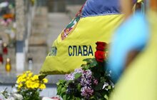 Фото 16: На Личакові помолились на могилах бійців АТО