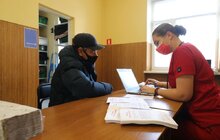 Фото 6: Сьогодні у Львові вакцинують безхатьків
