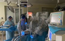 Фото 1: У львівській лікарні з допомогою робота Da Vinci прооперували дівчинку з недитячою хворобою