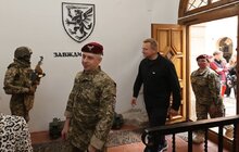 Фото 3: У Львові відкрили перший в Україні центр рекрутингу 80‑ї Десантно-штурмової Галицької бригади (фото/​відео)