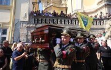 Фото 3: У Львові попрощалися з колишнім Головою Верховної Ради України Андрієм Парубієм (відео)