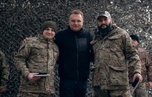 Фото 2: Мер Львова Андрій Садовий відвідав наших захисників на сході