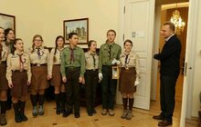 Фото 9: Пластуни передали місту Вифлеємський вогонь миру
