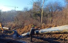 Фото 2: Львівводоканал замінив 150 м магістрального водопроводу, що йде до насосної станції «Збоїща»
