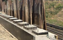 Фото 3: Будівництво шляхопроводу на Рясне: розпочалися роботи з боку вулиці Ковча
