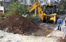 Фото 3: Чверть кілометра магістрального водопроводу замінили на вулиці Петлюри
