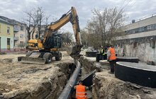 Фото 3: Реконструкція вул. Залізничної: роботи відбуваються на двох ділянках одночасно