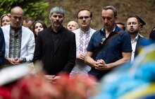 Фото 9: У Львові вшанували пам’ять розстріляних професорів на Вулецьких пагорбах