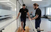 Фото 2: У Центрі НЕЗЛАМНІ відновлюють ногу бойовому медику