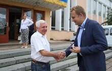 Фото 2: Мер Львова зустрівся з мером Заліщик