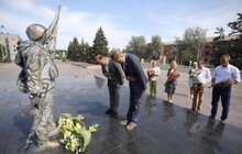 Фото 3: В Нікополі львів’яни вшанували захисників України