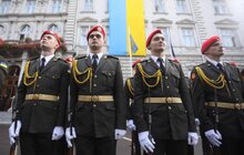 Фото 5: Урочисте підняття Державного Прапора України