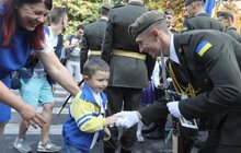Фото 14: Урочисте підняття Державного Прапора України
