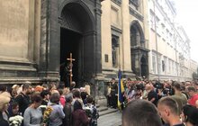 Фото 2: Львів попрощався з Героєм Мар’яном Найдою