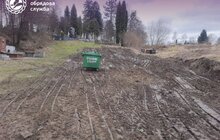 Фото 5: На кладовищі у Дублянах міські служби ліквідували стихійне сміттєзвалище