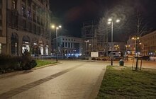 Фото 3: На пр. Свободи відреставрували 12 історичних опор вуличного освітлення