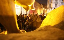 Фото 15: У Львові відбулася Стрілецька ватра на площі біля скульптурної композиції українським бійцям Листопадового чину