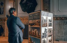 Фото 7: У Львові відкрили виставку, присвячену пошкодженій росіянами архітектурній пам’ятці Харкова – Держпрому (відео)