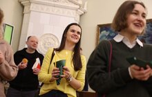 Фото 2: Пластуни передали громаді Львова Вифлеємський вогонь миру
