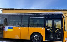 Фото 1: Данський Орхус передав Львову перші 5 автобусів