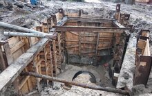 Фото 24: Ремонт вул. Замарстинівської: триває монтаж трамвайних рейок, облаштування хідників, заміна колектора