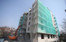 Фото 1: Демонтаж збудованої з порушеннями багатоповерхівки на вул. Личаківській, 259