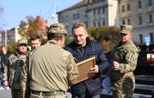 Фото 8: У день захисників та захисниць України мерія Львова відзначила військових та волонтерів