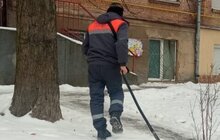 Фото 25: Мер Києва подякував львівським комунальникам, котрі більше місяця ліквідовували наслідки обстрілів у столиці (відео)