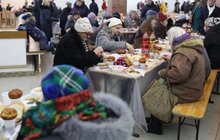 Фото 18: Спільнота взаємодопомоги «Оселя» організувала для потребуючих львів’ян Святвечір