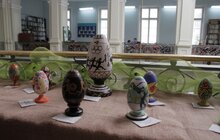 Фото 5: У Львові відкрилась виставка «Олімпійська писанка»