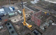 Фото 6: Сміттєпереробний завод у Львові збудований на 65% і сюди вже завезли першу частину обладнання (відео)