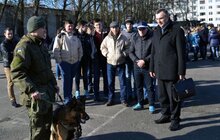 Фото 5: Львівські школярі відвідали нацгвардійців