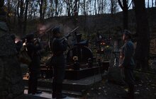 Фото 12: На братській могилі на цвинтарі Старого Знесіння відбулося вшанування пам’яті загиблих воїнів УГА
