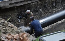 Фото 5: На вул.Миколайчука міняють аварійну тепломережу