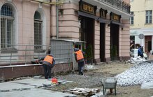 Фото 9: У Львові стане більше пішохідних вулиць: у Галицькому районі триває ремонт вул. Руданського