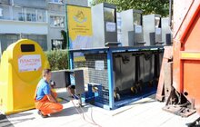 Фото 10: У Львові на вул. Ранковій встановили підземний контейнерний майданчик для збору ТПВ