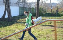 Фото 3: ЛКП «Лев» облаштувало тренувально-вигульний майданчик на вул. Промисловій