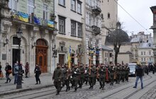Фото 8: Львів попрощався з трьома військовими, які загинули в зоні АТО