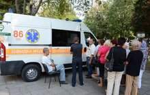 Фото 9: Львів’яни можуть просто неба отримати консультації спеціалістів, пройти медичне обстеження і навчитись надавати домедичну допомогу