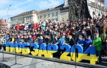 Фото 1: У Львові вшанували пам’ять Тараса Шевченка