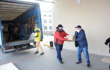Фото 1: Rotary Club Lviv International передав лікарні швидкої допомоги медичне обладнання й засоби захисту