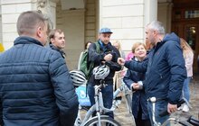 Фото 5: У Львові вперше провели позачергове засідання виконавчого комітету на велосипедах