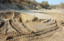 Фото 13: Триває капітальний ремонт вул. Миколайчука: підрядник облаштовує проїзну частину дороги з тротуарами
