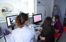 Фото 7: Крістіна Квін ознайомилась з роботою медичного об’єднання невідкладної допомоги у Львові