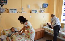 Фото 6: Цьогоріч для відділення вроджених вад розвитку і хірургії новонароджених дитячої клінічної лікарні за кошти міста придбано надсучасне відео-ендоскопічне обладнання з гостро- та колоноскопом