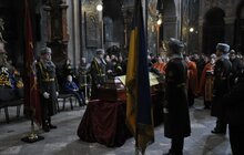 Фото 3: Львів попрощався з Героєм з АТО з Тарасом Стельмахом